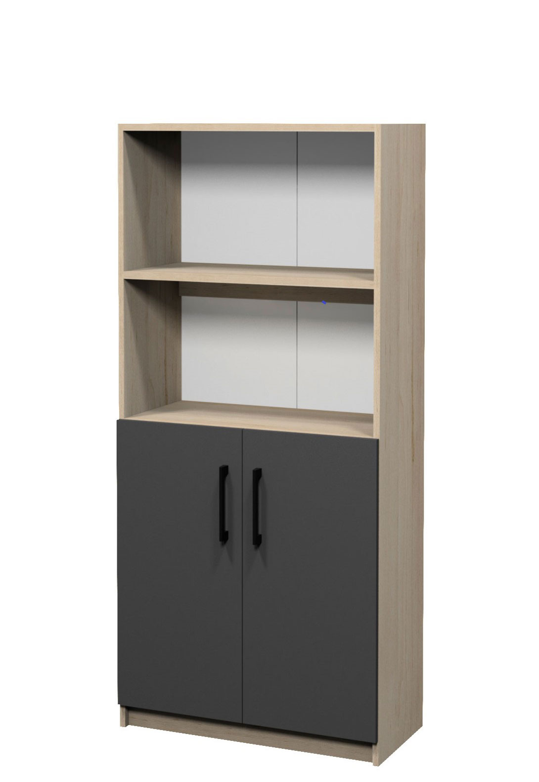 Шафа напівзакрита з полицями ("ЛЕОНТЕК") (7805)